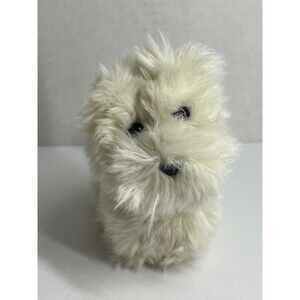 American Girl Doll Pet Dog Puppy Coconut Westie White Fur 5 inch Seated